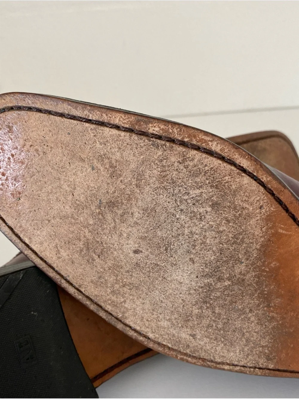 Allen Edmonds polished burgundy